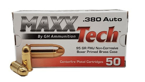 SPA 380ACP 95GR FMJ BRASS