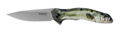 KERSHAW SHORELINE 3IN ASSISTED FLIPPER KNIFE ALUMINUM HANDLE