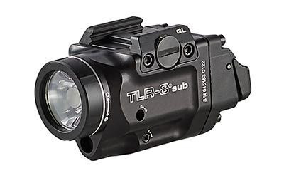 Streamlight, TLR-8 Sub, White LED with Red Laser, Fits Springfield Hellcat, 500