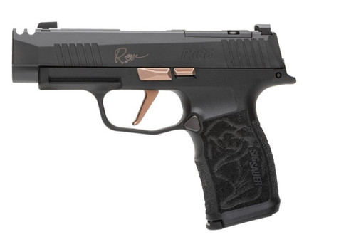Sig Sauer P365-XL ROSE COMP Black / Rose 9mm 3.1" Barrel 12-Rounds OR w/ 2 Mags,