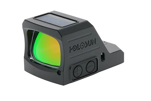 HOLOSUN HS407C-X3-GD GOLD 2MOA DOT, OPEN, SOLAR, SHAKE AWAKE, PISTOL