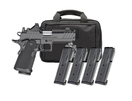 SPRINGFIELD ARMORY PRODIGY 4.25" COMP PAC W/AOS 20 ROUND MAG + 3, 17 ROUND MAGS