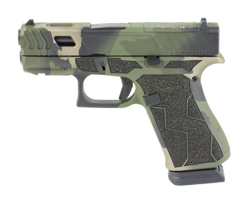 GLOCK 43X 9MM 3.4" BARREL M81 TORN CERAKOTE 15RD 2 MAGS