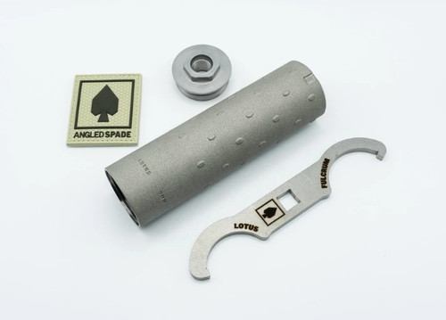 ANGLED SPADE LOTUS TI 9MM SUPPRESSOR 5.08"