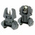 MEPROLIGHT FRBS FLIP-UP SIGHT SET BLACK
