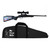 CRICKETT YOUTH 22LR RIFLE BSC PACKAGE W/ SCOPE AND SOFT CASE - BLACK
