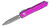 MICROTECH ULTRATECH D/E DISTRESSED VIOLET APOCALYPTIC DOUBLE FULL SERRATED