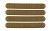 B5 SYSTEMS, RAIL COVER, 4 PACK, FITS M-LOK RAILS, COYOTE BROWN.