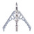 RAGE HYPODERMIC NC +P 2 BLADE 125 GRAIN NO COLLAR BLADE LOCK BROADHEAD 3 PACK