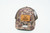 #112 FOD HAT BARK DUCK CAMO/BROWN OSFM LEATHER PATCH