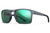 WILEY X FOUNDER MATTE GRAPHITE FRAME / CAPTIVATE POLARIZED GREEN MIRRORED LENSES