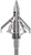 Muzzy Trocar 3-Blade Crossbow Broadhead Ti 100gr 3pk