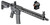 SAI VIC 16" 5.56 BLK B5 STK W/SPARC RED