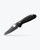 BENCHMADE MINI GRIPTILLIAN BLACK THUMBHOLE SHEEPSFOOT