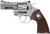 COLT PYTHON 3" 357 MAGNUM STAINLESS STEEL WOOD GRIPS 6 ROUNDS