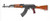 RILEY DEFENSE RAK47 SEMI AUTOMATIC AK 7.62X39 16" BARREL BLACK FINISH TEAK WOOD