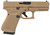GLOCK 19 GEN 5 9MM 15RD DARK EARTH