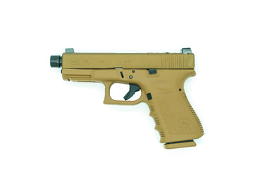 GLOCK 19 XOR GEN 3 9MM COMP THREADED BARREL SUPPRESSOR READY