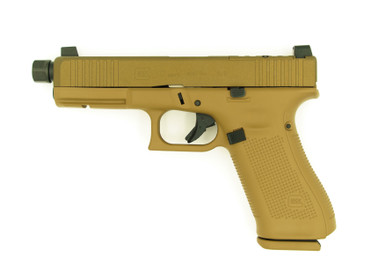 GLOCK 17 XOR GEN 5 9MM THREADED BARREL SUPPRESSOR READY SIGHTS FDE