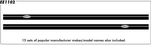 VERSATILE Auto Graphic Kits Stock Rocker - Any