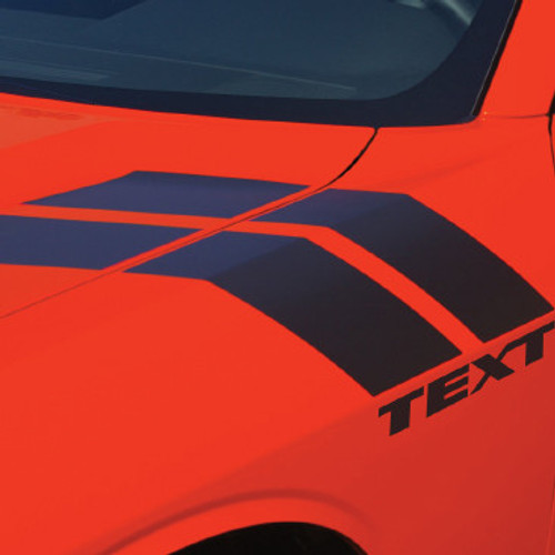 Dodge Challenger 15 Double Bar (Blank) - Side - 2015 thru 2023 Dodge Challenger 15 Double Bar (Blank) - Side - 2015 thru 2023