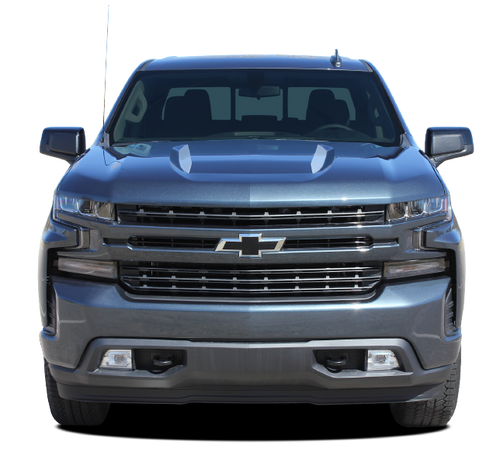 Chevy 1500 Hood Spikes (Blank) Hood - 19 & up Chevy 1500 Hood Spikes (Blank) Hood - 19 & up