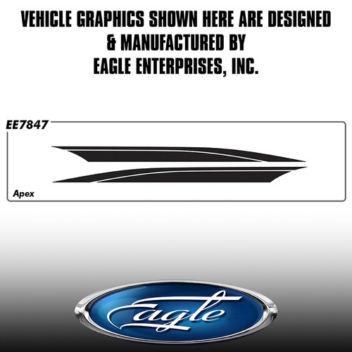 "Apex Side" (Blank) ships as a Cut 2 Fit Kit to install on your 2021 - 2025 Chevy Equinox "Apex Side" (Blank) ships as a Cut 2 Fit Kit to install on your 2021 - 2025 Chevy Equinox