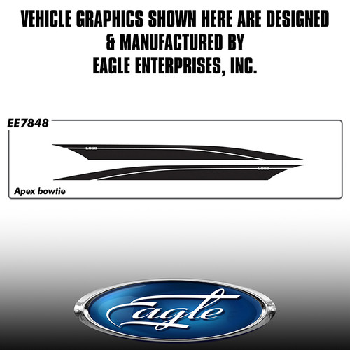"Apex Side" (Bowtie) ships as a Cut 2 Fit Kit to install on your 2021 - 2025 Chevy Equinox "Apex Side" (Bowtie) ships as a Cut 2 Fit Kit to install on your 2021 - 2025 Chevy Equinox