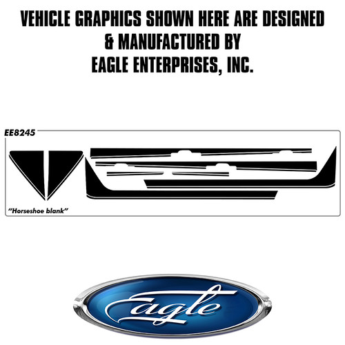 Ford Bronco "Horseshoe" (Blank) - 21 & up Ford Bronco "Horseshoe" (Blank) - 21 & up