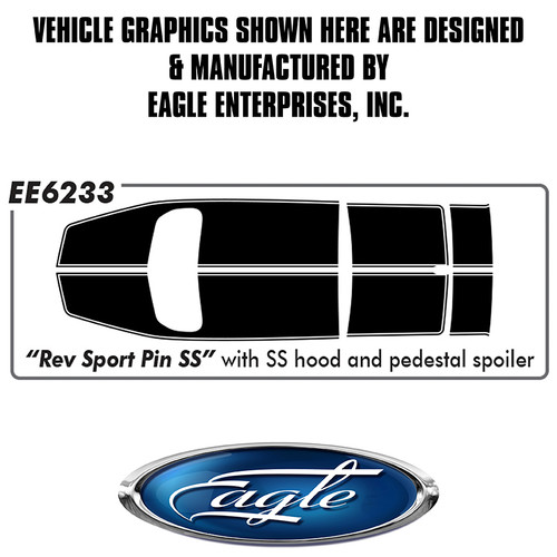 "Rev Sport Pin SS" (Pedestal Spoiler) - Chevy Camaro -2019 thru 2025 "Rev Sport Pin SS" (Pedestal Spoiler) - Chevy Camaro -2019 thru 2025