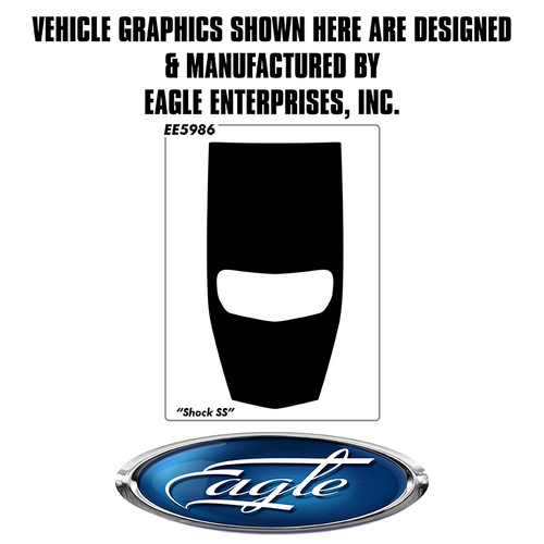 "Shock"  SS Hood- Chevy Camaro - 2019 thru 2024 "Shock"  SS Hood- Chevy Camaro - 2019 thru 2024