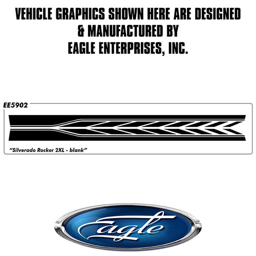 "Rocker #"2 XL (Blank) Fits 156.94" Wheelbase Chevy Silverado -2013 thru 2025 "Rocker #"2 XL (Blank) Fits 156.94" Wheelbase Chevy Silverado -2013 thru 2025