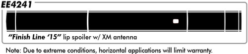 Dodge Challenger 15 Finish Line #1 (Lip Spoiler/XM) - Hood Roof Trunk - 15 & up Dodge Challenger 15 Finish Line #1 (Lip Spoiler/XM) - Hood Roof Trunk - 15 & up