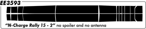 Dodge Charger N-Charge Rally 15 #2 no XM & Spoiler - Rally - 15 & up Dodge Charger N-Charge Rally 15 #2 no XM & Spoiler - Rally - 15 & up