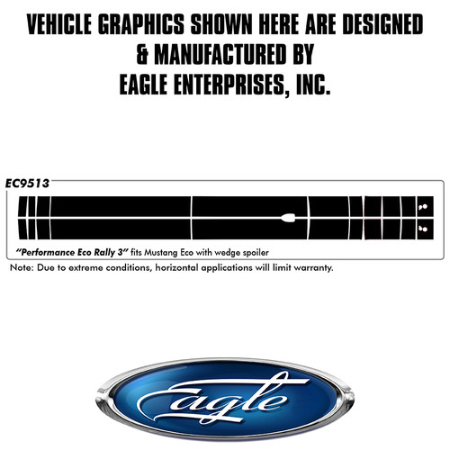 "Perf Eco Rally #3 w/ spoiler" - Ford Mustang -  2024 thru 2025 "Perf Eco Rally #3 w/ spoiler" - Ford Mustang -  2024 thru 2025