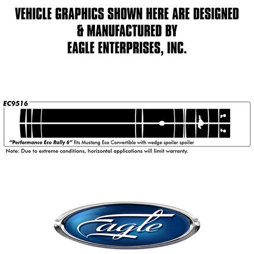 "Perf Eco Conv #6 w/ spoiler" - Ford Mustang -  2024 thru 2025 "Perf Eco Conv #6 w/ spoiler" - Ford Mustang -  2024 thru 2025