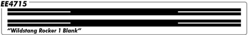 Ford Mustang Wildstang Rocker Kit - Blank - Rocker 2005 thru 2015 Ford Mustang Wildstang Rocker Kit - Blank - Rocker 2005 thru 2015