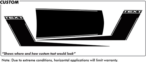 Ford Mustang Launch Kit- Sport - Hood & Side - 10 thru 12 Ford Mustang Launch Kit- Sport - Hood & Side - 10 thru 12