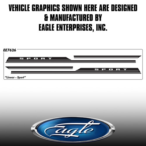 Ford Bronco Sport "Linear Side" (Sport) - 2021 & up Ford Bronco Sport "Linear Side" (Sport) - 2021 & up