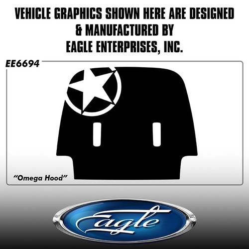 "Omega Hood" Kit - Jeep Gladiator - 2020 thru 2025 "Omega Hood" Kit - Jeep Gladiator - 2020 thru 2025