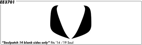 Kia "Soul Patch 14" sides only - Blank - Side - 14 thru 19