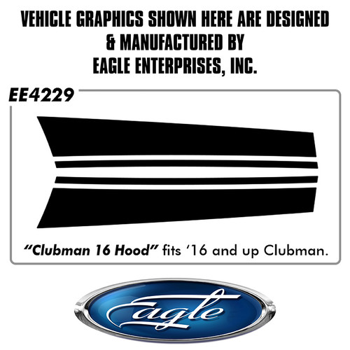 "Clubman S Type" Hood - Mini Cooper - 2016 thru 2025 "Clubman S Type" Hood - Mini Cooper - 2016 thru 2025