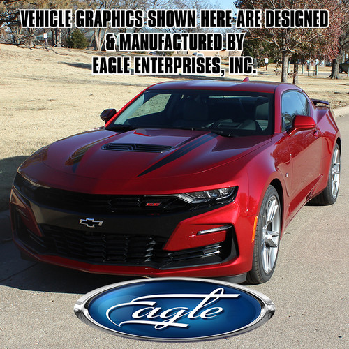 Chevy Camaro "Widow Hood Stripes" Kit 2019 thru 2024