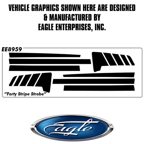 "Forty Stripe Strobe"- Toyota 4 Runner  -  2010 thru 2025