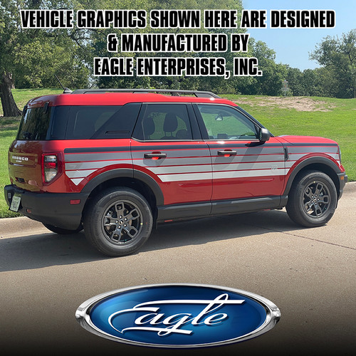 Ford Bronco Sport "Sunsetter Mono Hood & Side" Digital - 21 & up