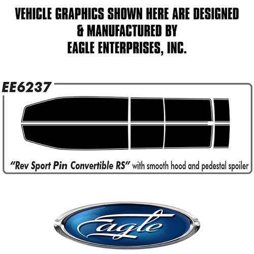 Chevy Camaro "Rev Sport Pin Convertible RS" (Pedestal Spoiler) - 2019 thru 2024