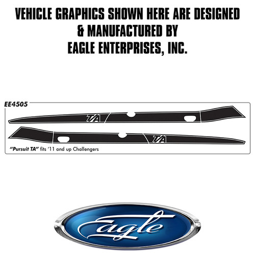 "Pursuit Side" (T/A) - Dodge Challenger - 2015 thru 2023