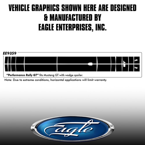 Perf GT Rally #1 w/spoiler - Ford Mustang -  2024 thru 2025