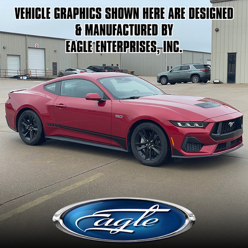 "Raceway Rocker" Kit installed on a Ford Mustang GT