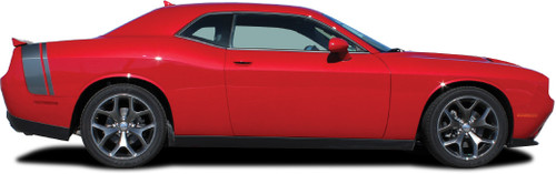 Dodge Challenger Tail Band Stripe (with Dip Spoiler) - Trunk & Sides - 15 & up